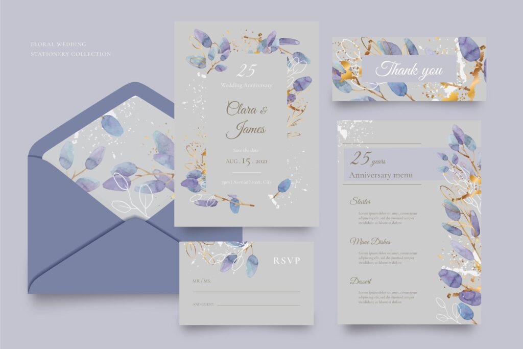 Specialty Print Finishes Make Wedding Stationery Stand Out