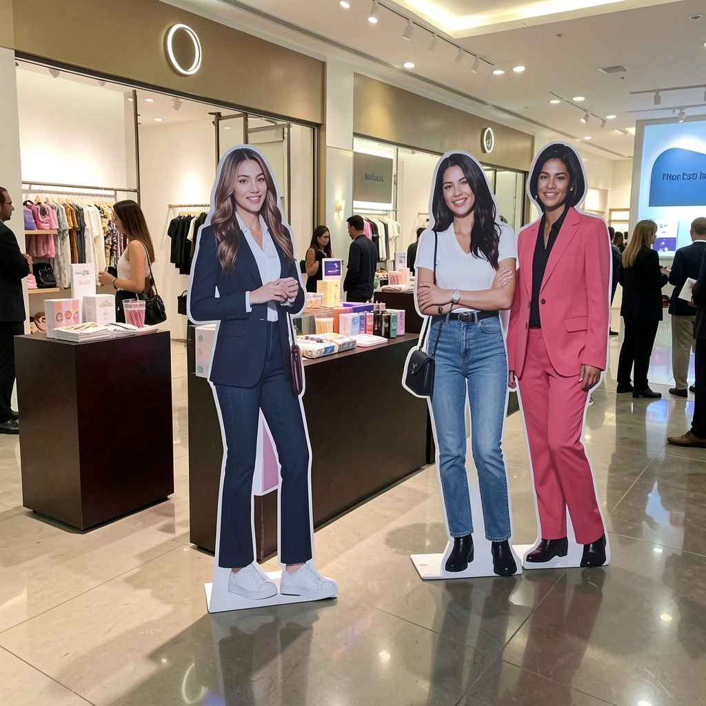 Are Life-Size Cutouts Used for
