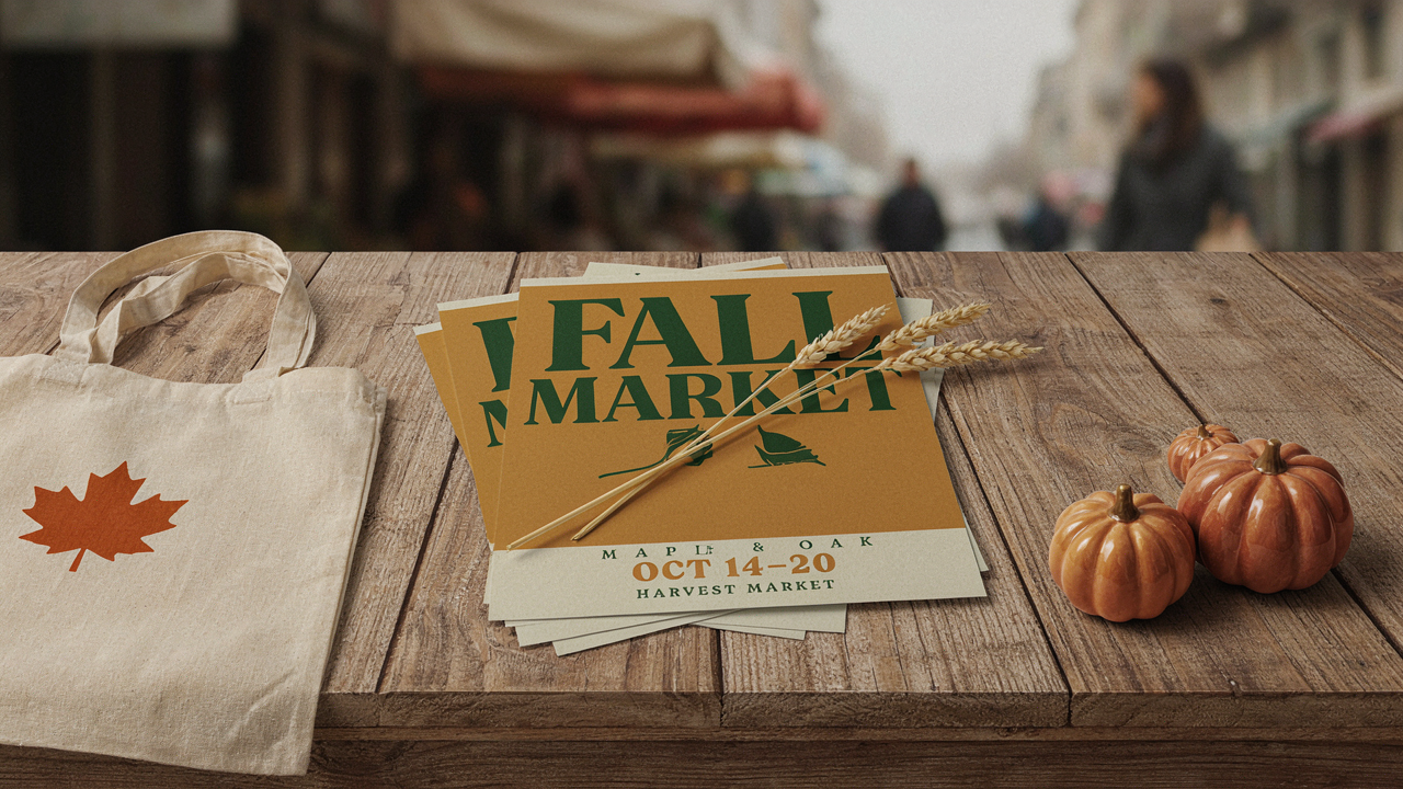 fall marketing materials